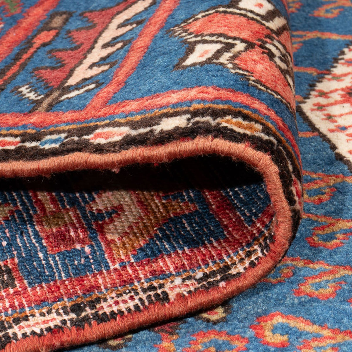 Perser Rug - Nomadic - 213 x 137 cm - blue