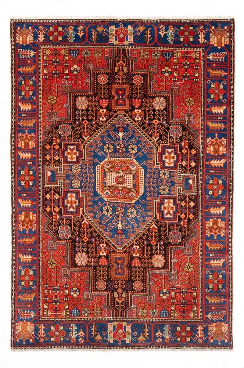 Perser Rug - Nomadic - 193 x 136 cm - blue