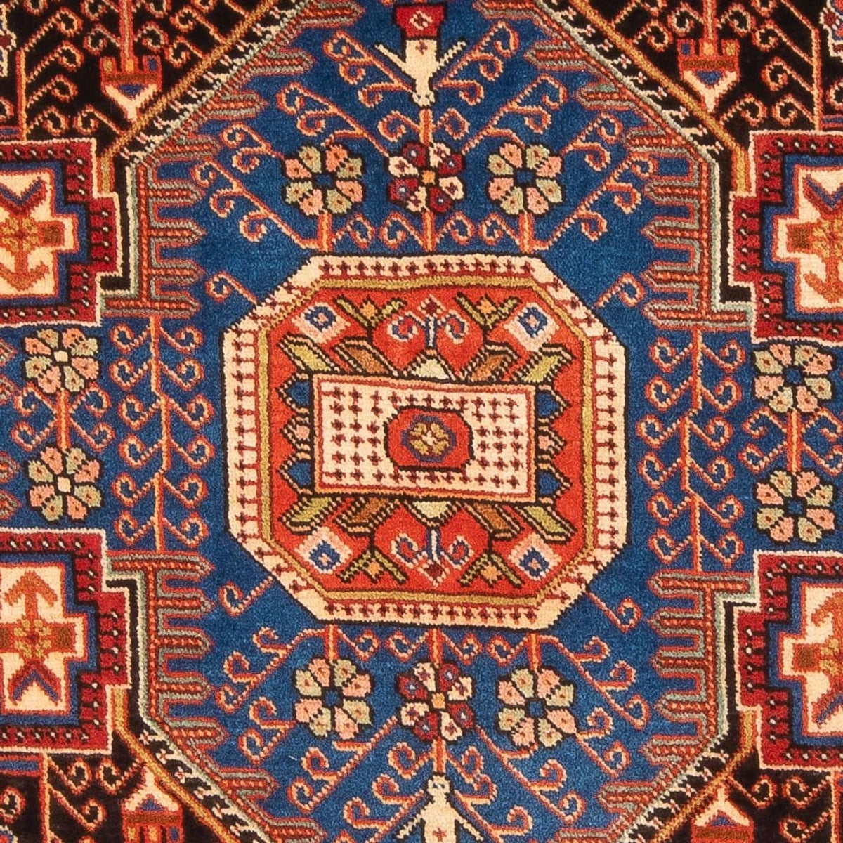 Perser Rug - Nomadic - 193 x 136 cm - blue