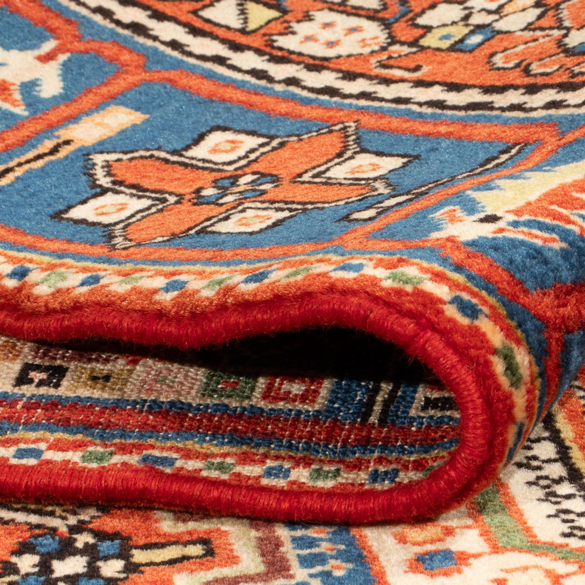 Perser Rug - Nomadic - 207 x 140 cm - blue