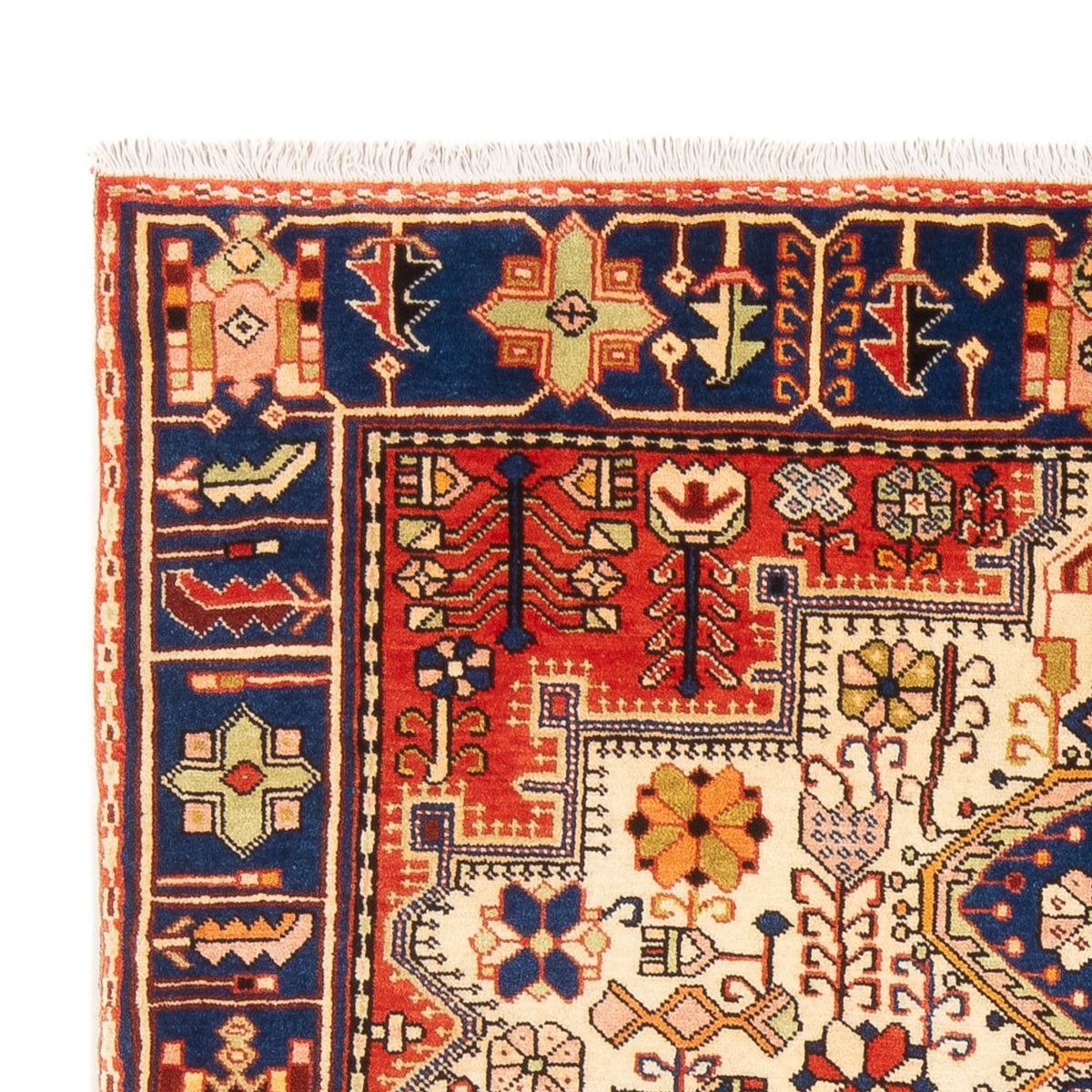 Perser Rug - Nomadic - 186 x 136 cm - red