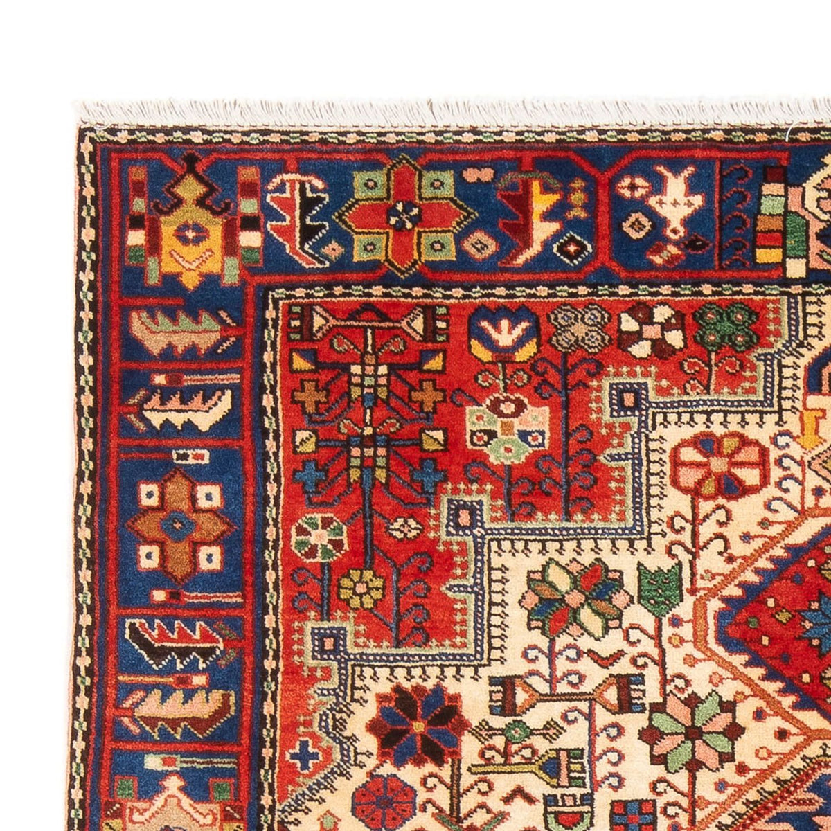 Perser Rug - Nomadic - 195 x 140 cm - blue