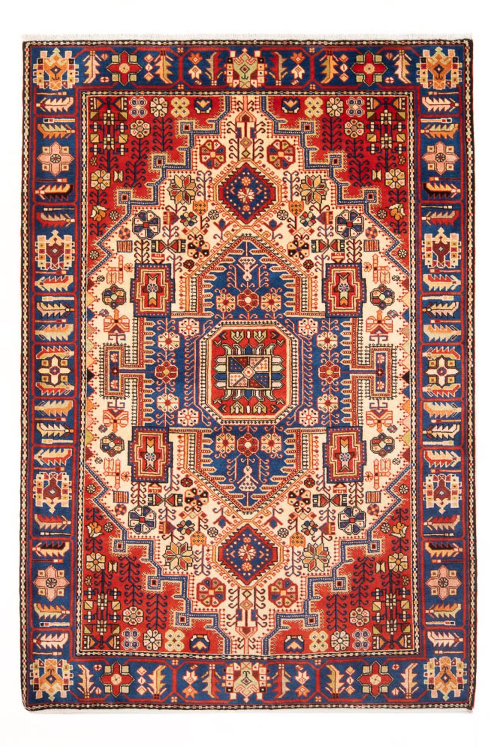 Perser Rug - Nomadic - 197 x 145 cm - blue