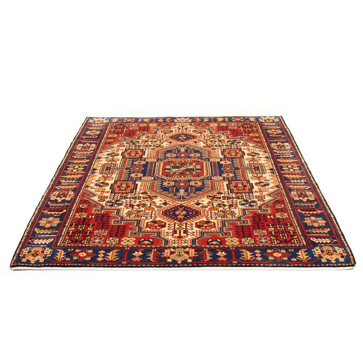 Perser Rug - Nomadic - 197 x 145 cm - blue