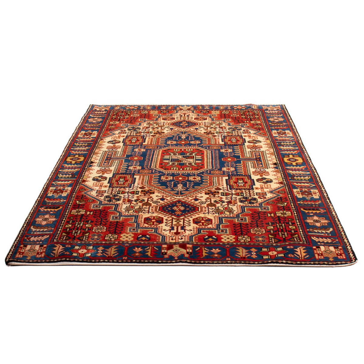 Perser Rug - Nomadic - 200 x 143 cm - blue