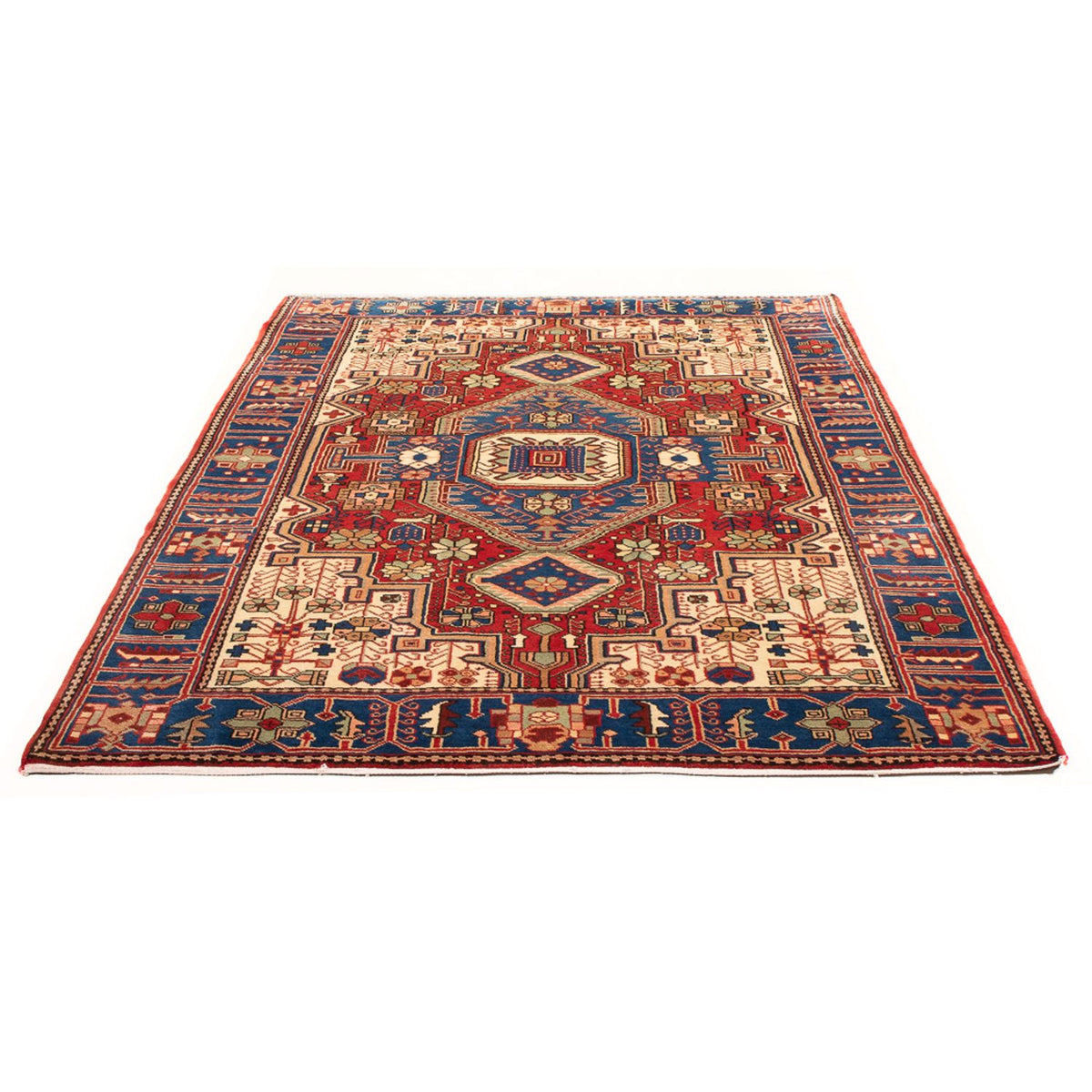 Perser Rug - Nomadic - 200 x 140 cm - blue