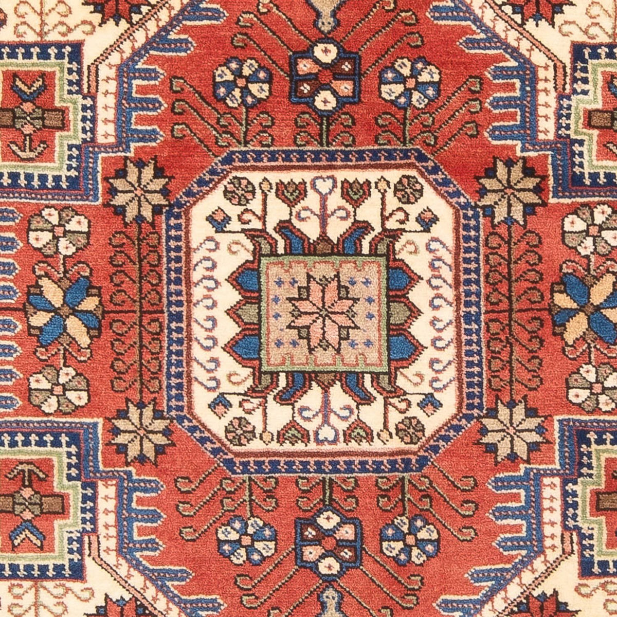 Perser Rug - Nomadic - 203 x 140 cm - red