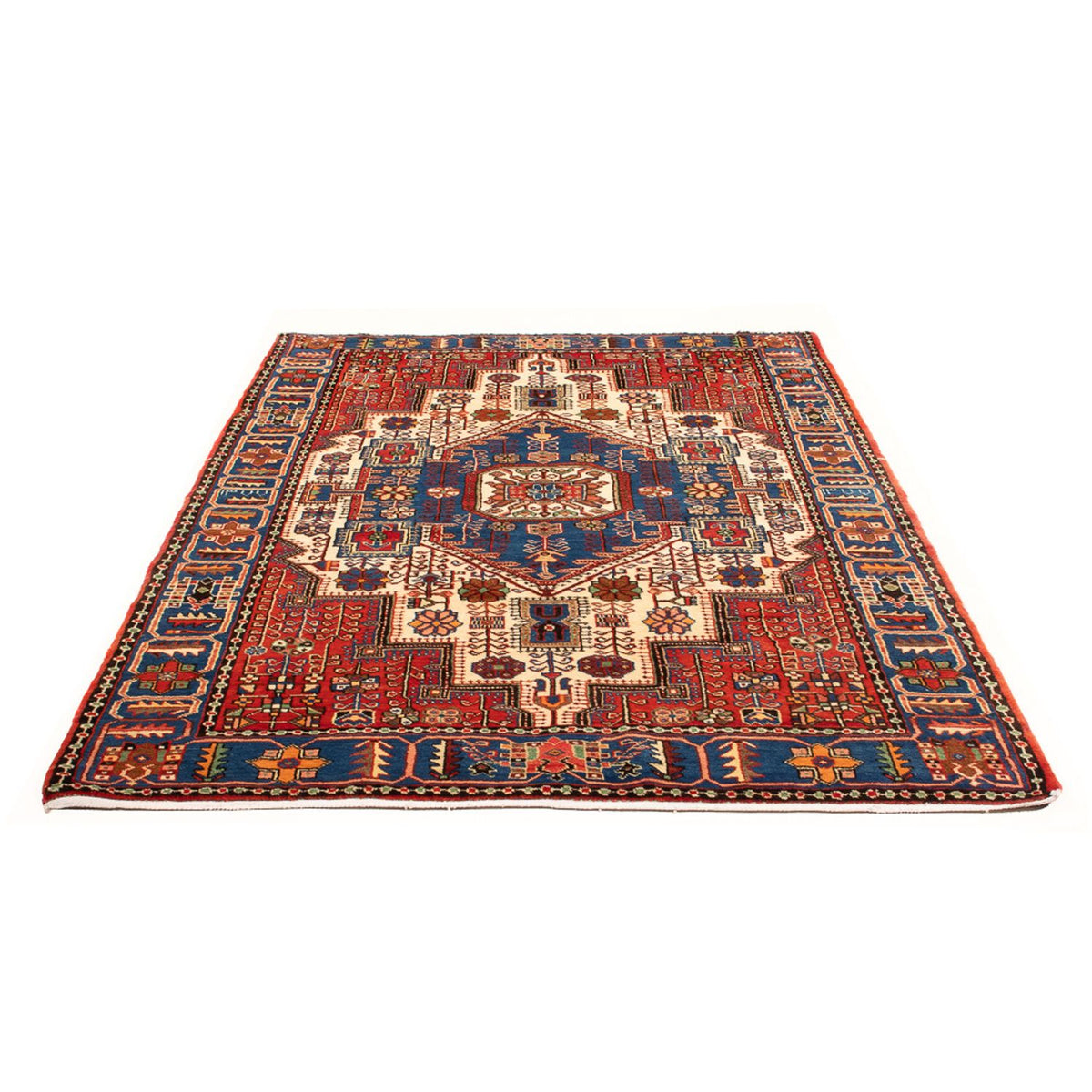 Perser Rug - Nomadic - 213 x 142 cm - blue