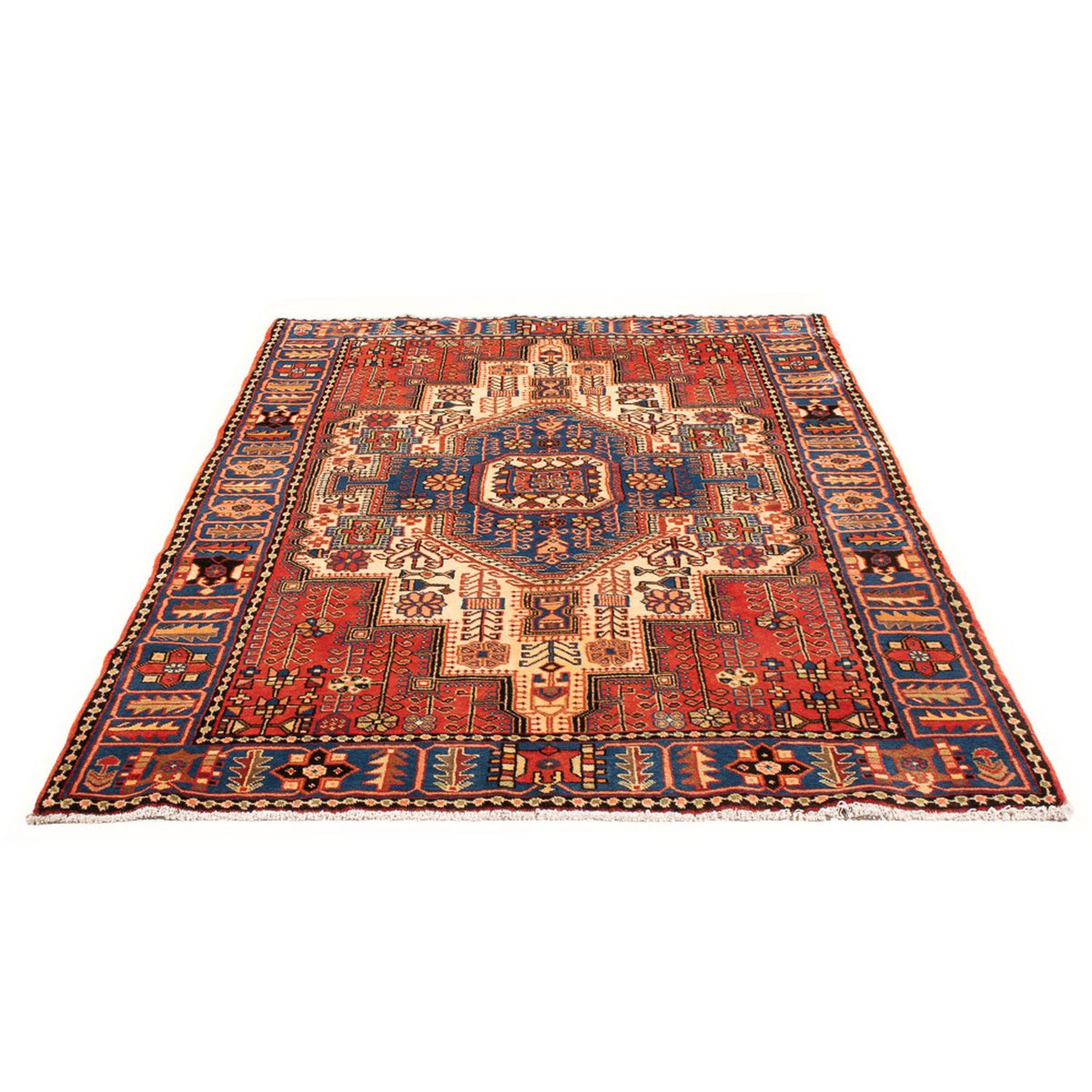 Perser Rug - Nomadic - 213 x 140 cm - blue
