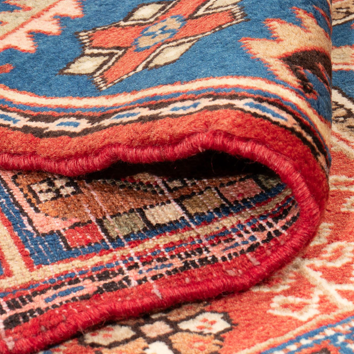 Perser Rug - Nomadic - 223 x 140 cm - red