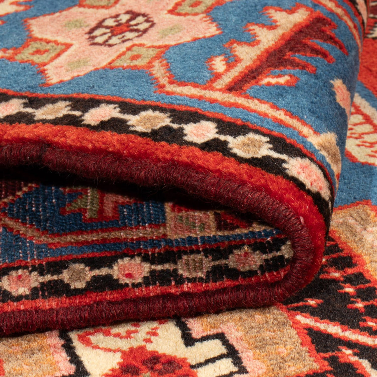 Perser Rug - Nomadic - 202 x 143 cm - blue