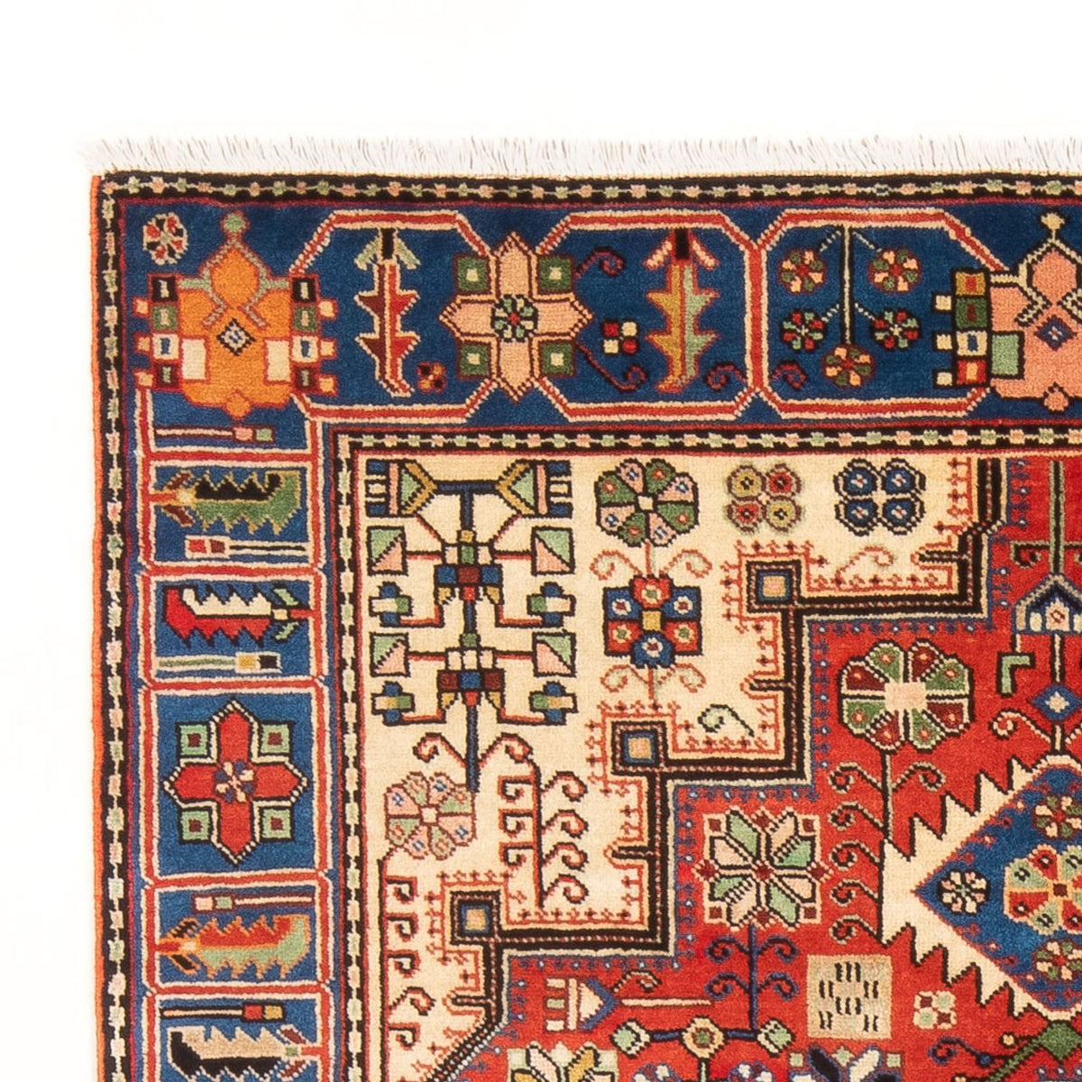 Perser Rug - Nomadic - 203 x 132 cm - blue