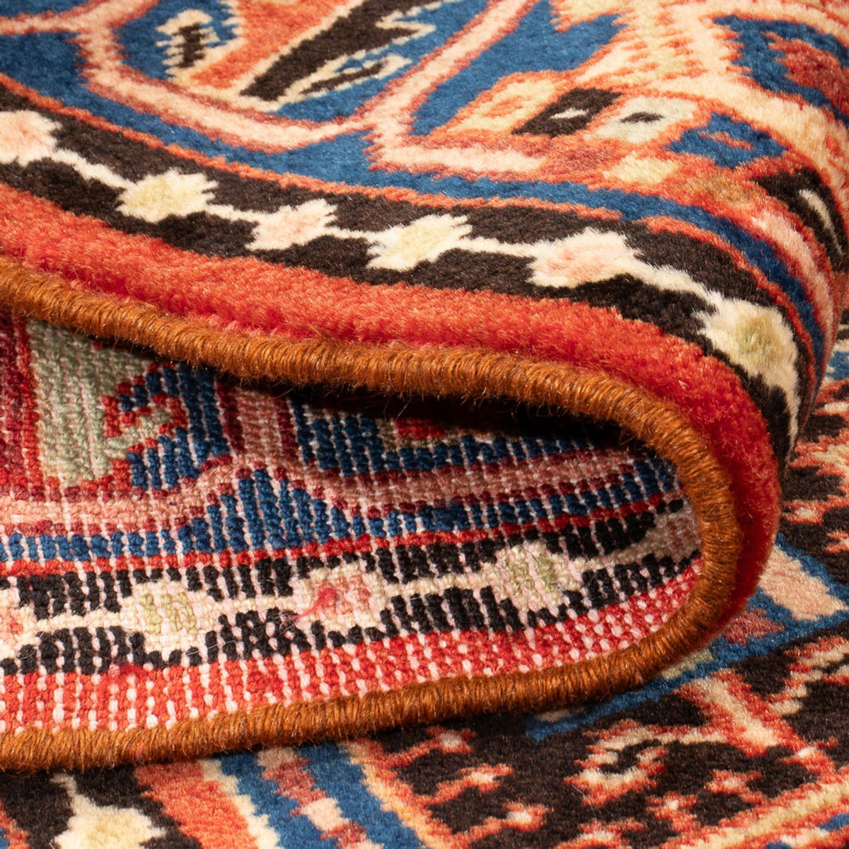 Perser Rug - Nomadic - 204 x 142 cm - blue