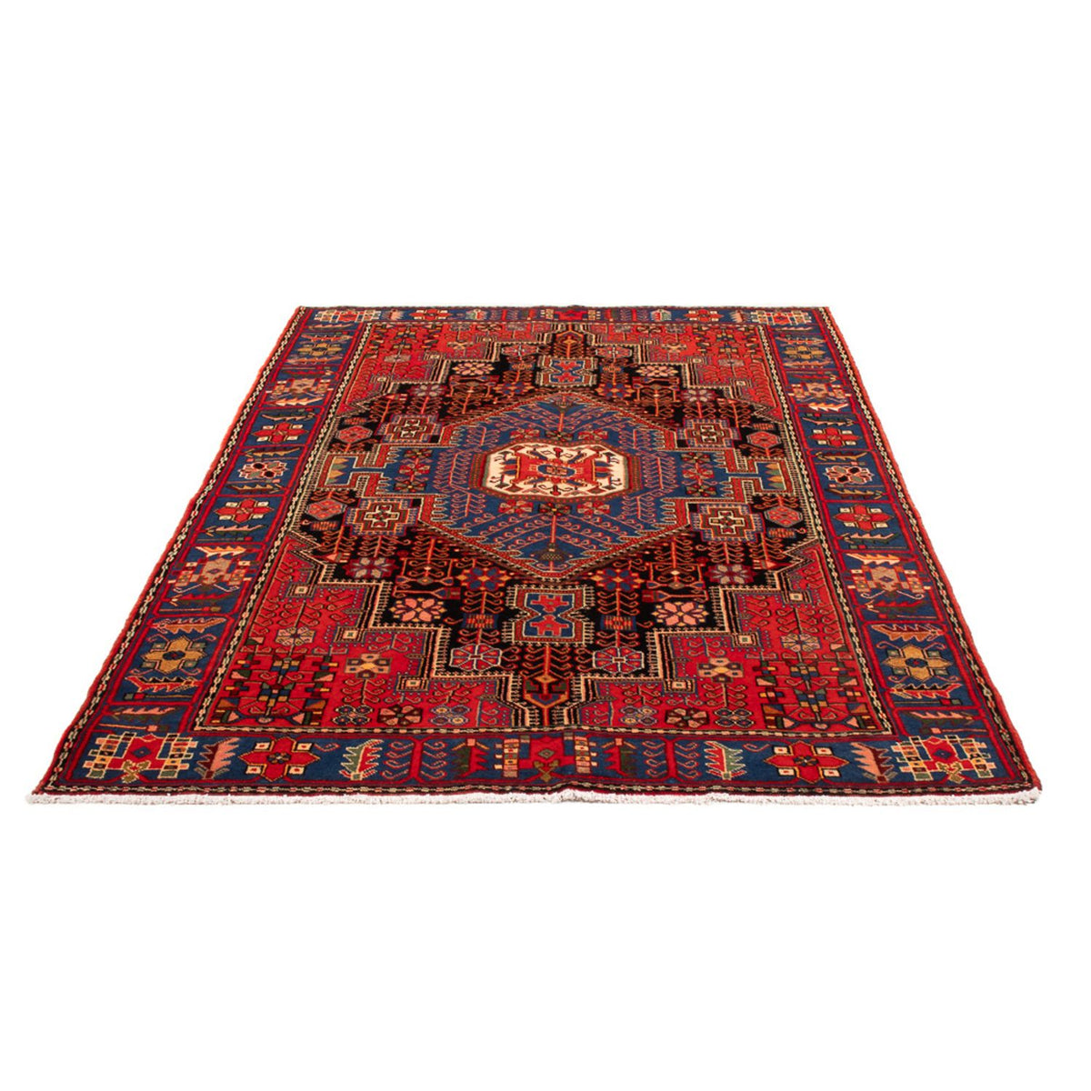 Perser Rug - Nomadic - 200 x 140 cm - blue