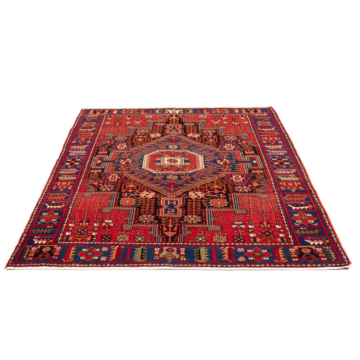 Perser Rug - Nomadic - 195 x 136 cm - blue