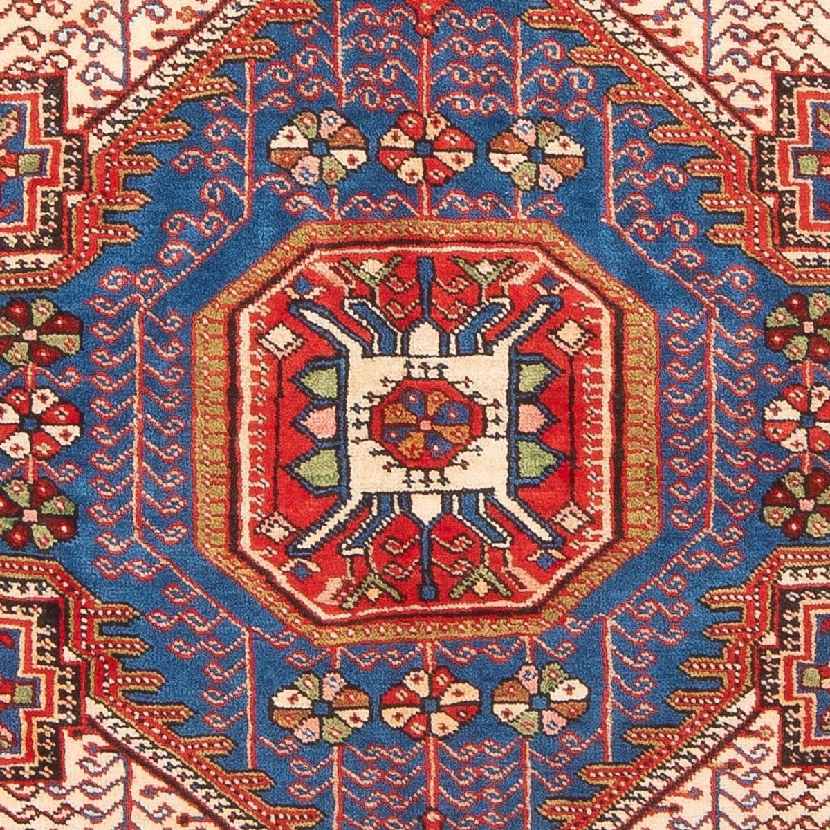 Perser Rug - Nomadic - 195 x 135 cm - blue