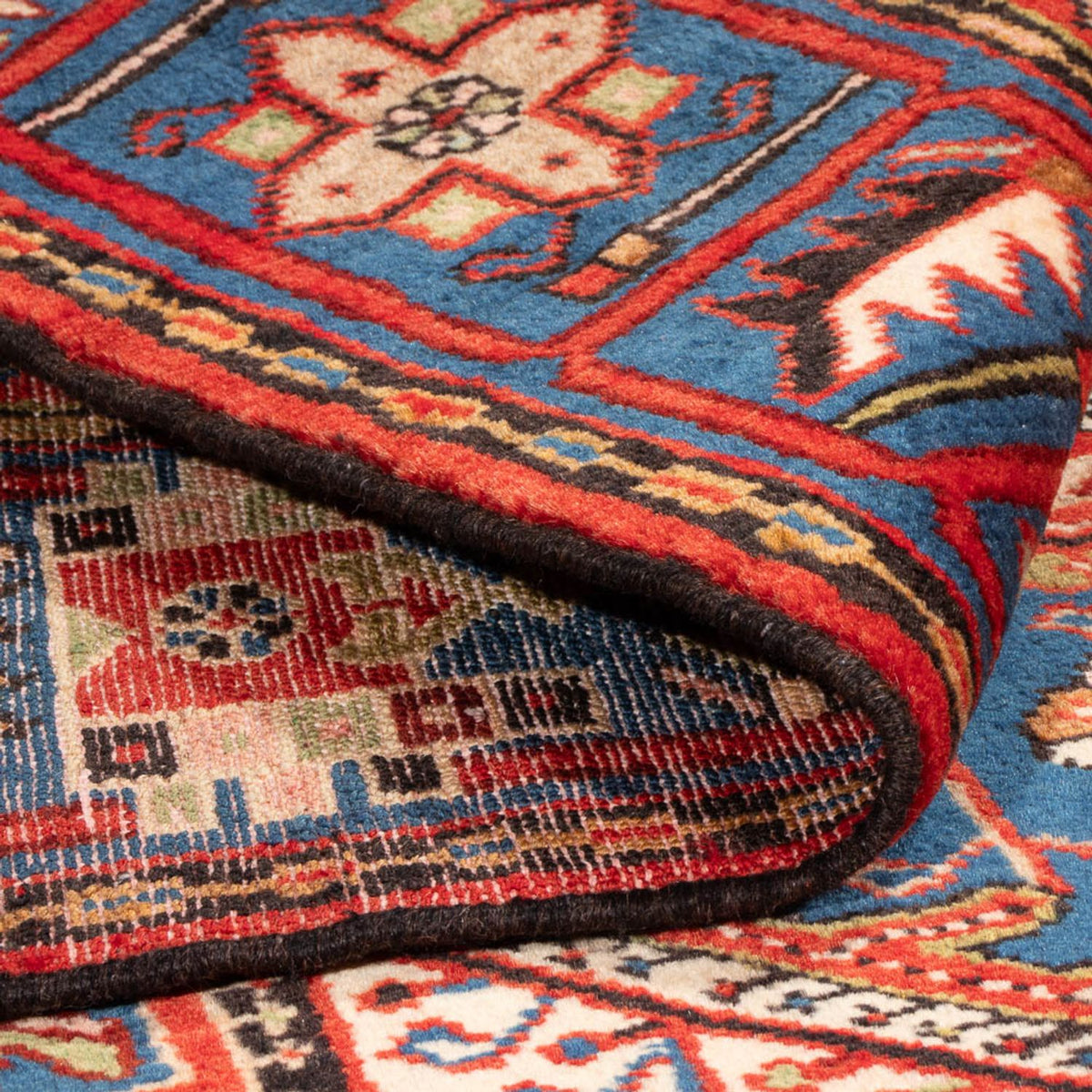 Perser Rug - Nomadic - 195 x 135 cm - blue