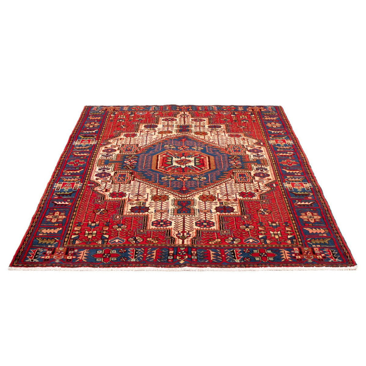 Perser Rug - Nomadic - 195 x 135 cm - blue