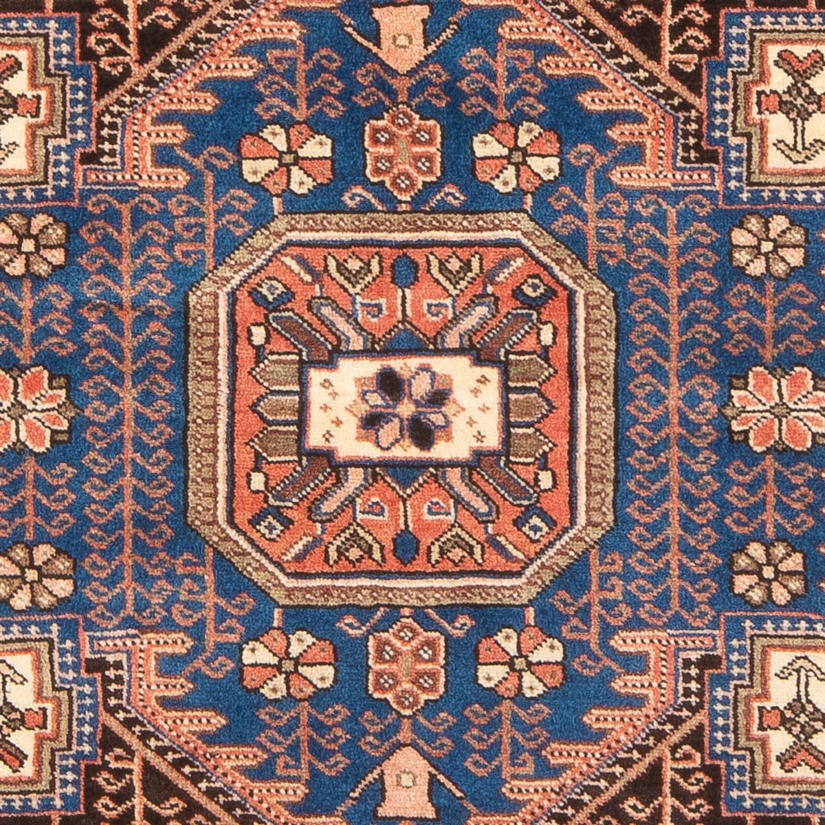 Perser Rug - Nomadic - 200 x 146 cm - blue