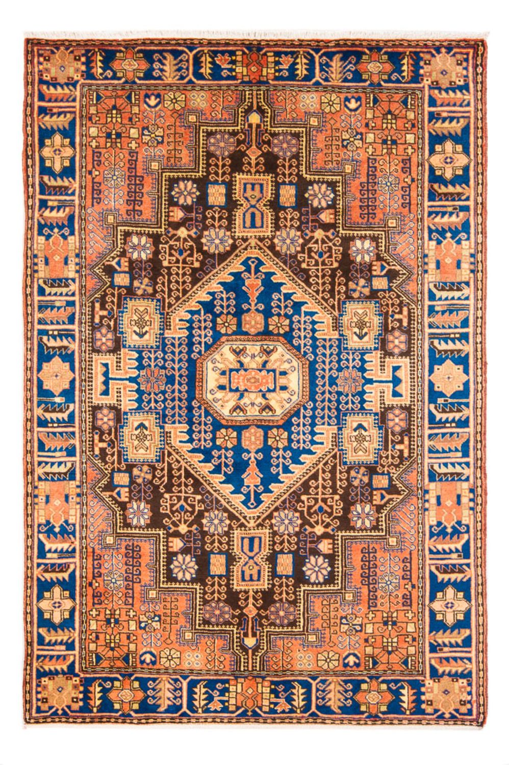 Perser Rug - Nomadic - 200 x 150 cm - blue