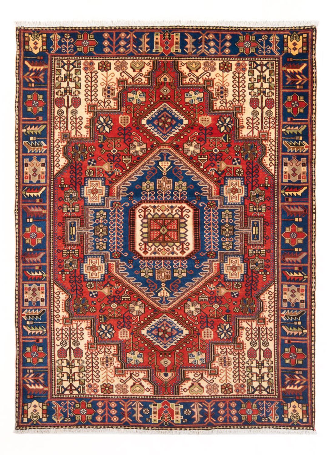 Perser Rug - Nomadic - 197 x 150 cm - blue