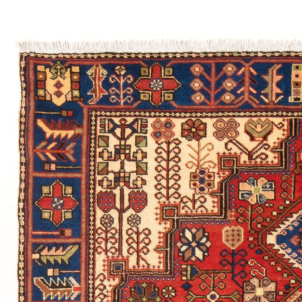 Perser Rug - Nomadic - 197 x 150 cm - blue