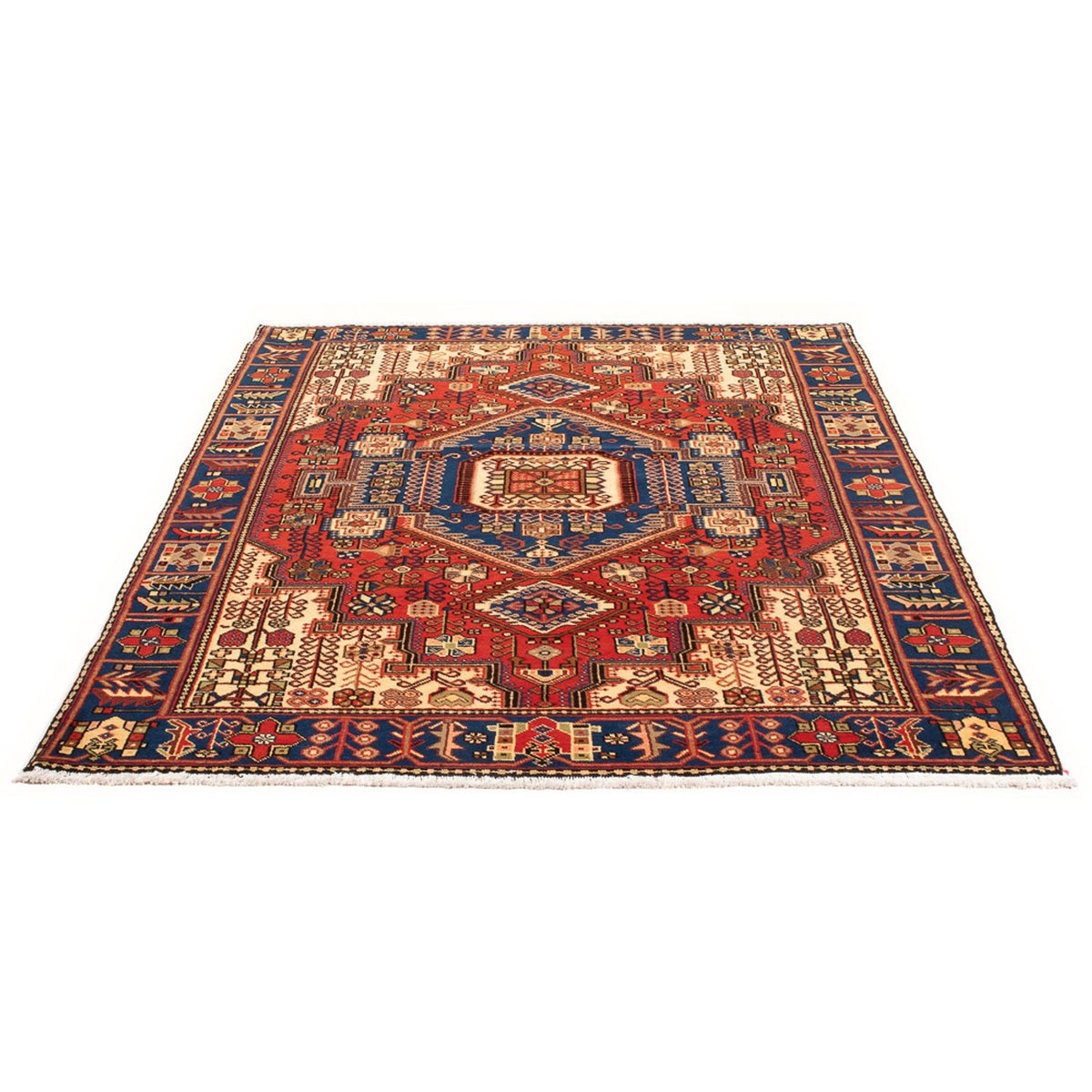 Perser Rug - Nomadic - 197 x 150 cm - blue