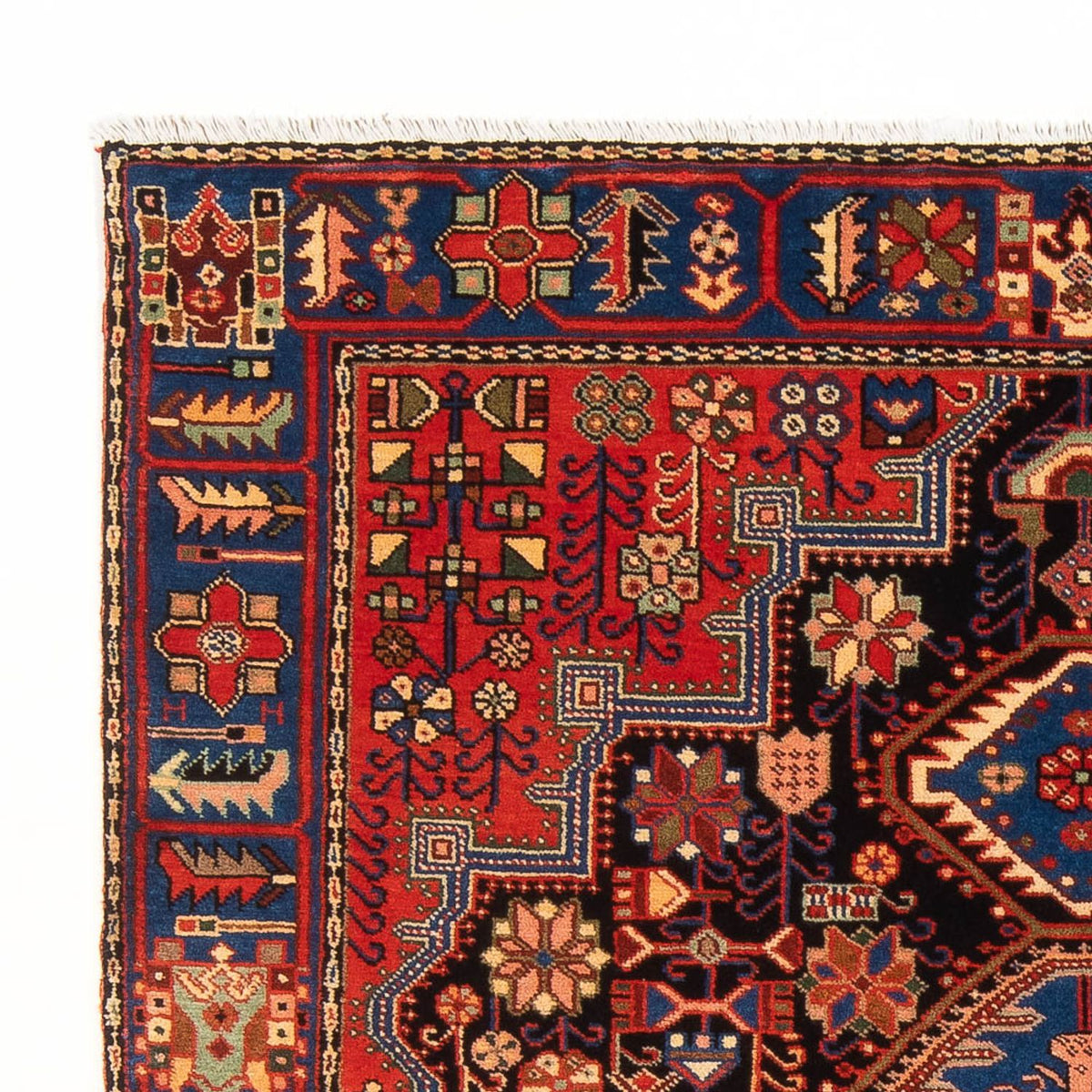 Perser Rug - Nomadic - 187 x 136 cm - bordeaux red