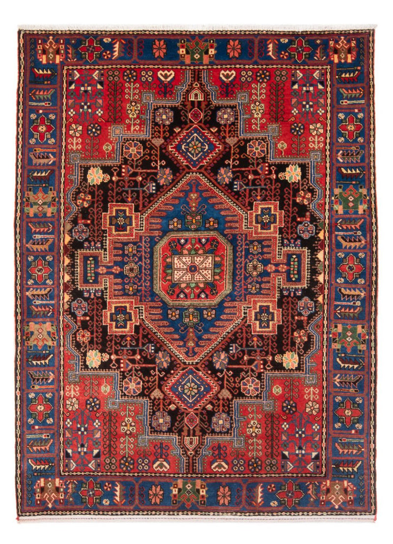 Perser Rug - Nomadic - 202 x 148 cm - bordeaux red