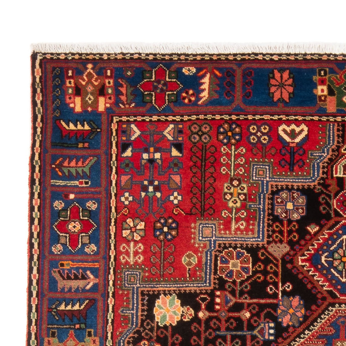 Perser Rug - Nomadic - 202 x 148 cm - bordeaux red