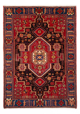 Perser Rug - Nomadic - 200 x 147 cm - bordeaux red
