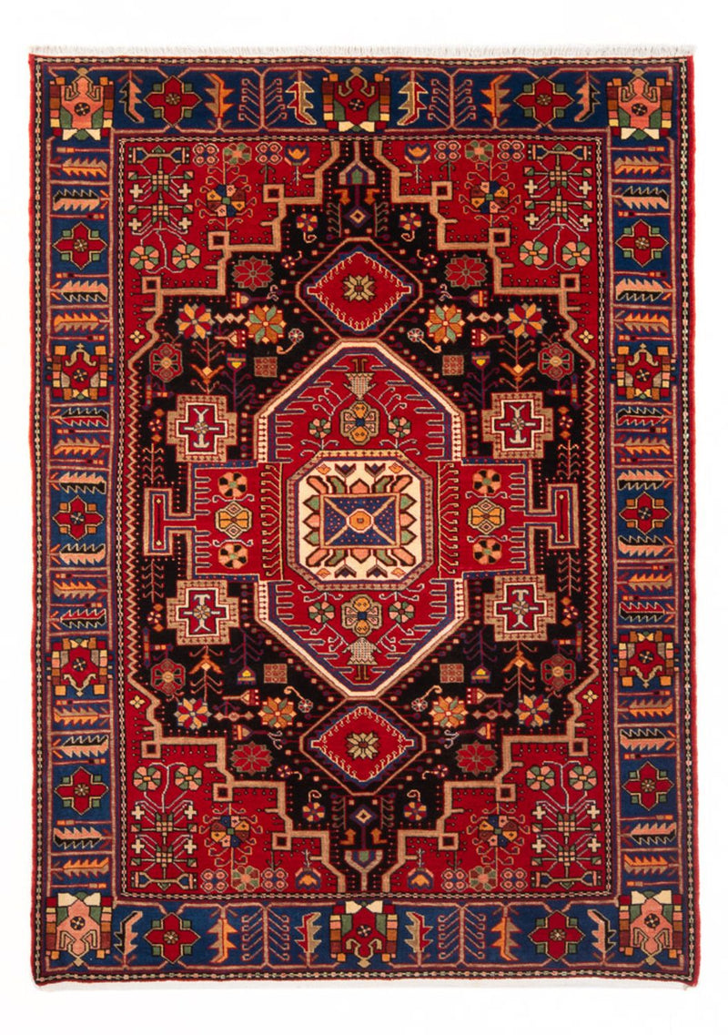 Perser Rug - Nomadic - 200 x 147 cm - bordeaux red