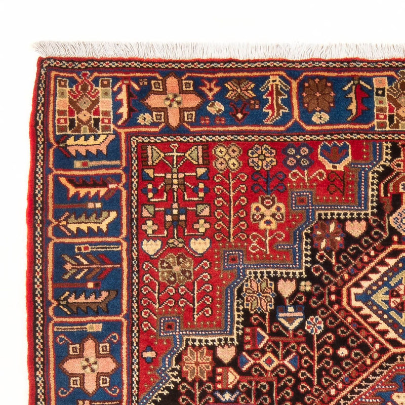 Perser Rug - Nomadic - 206 x 146 cm - bordeaux red