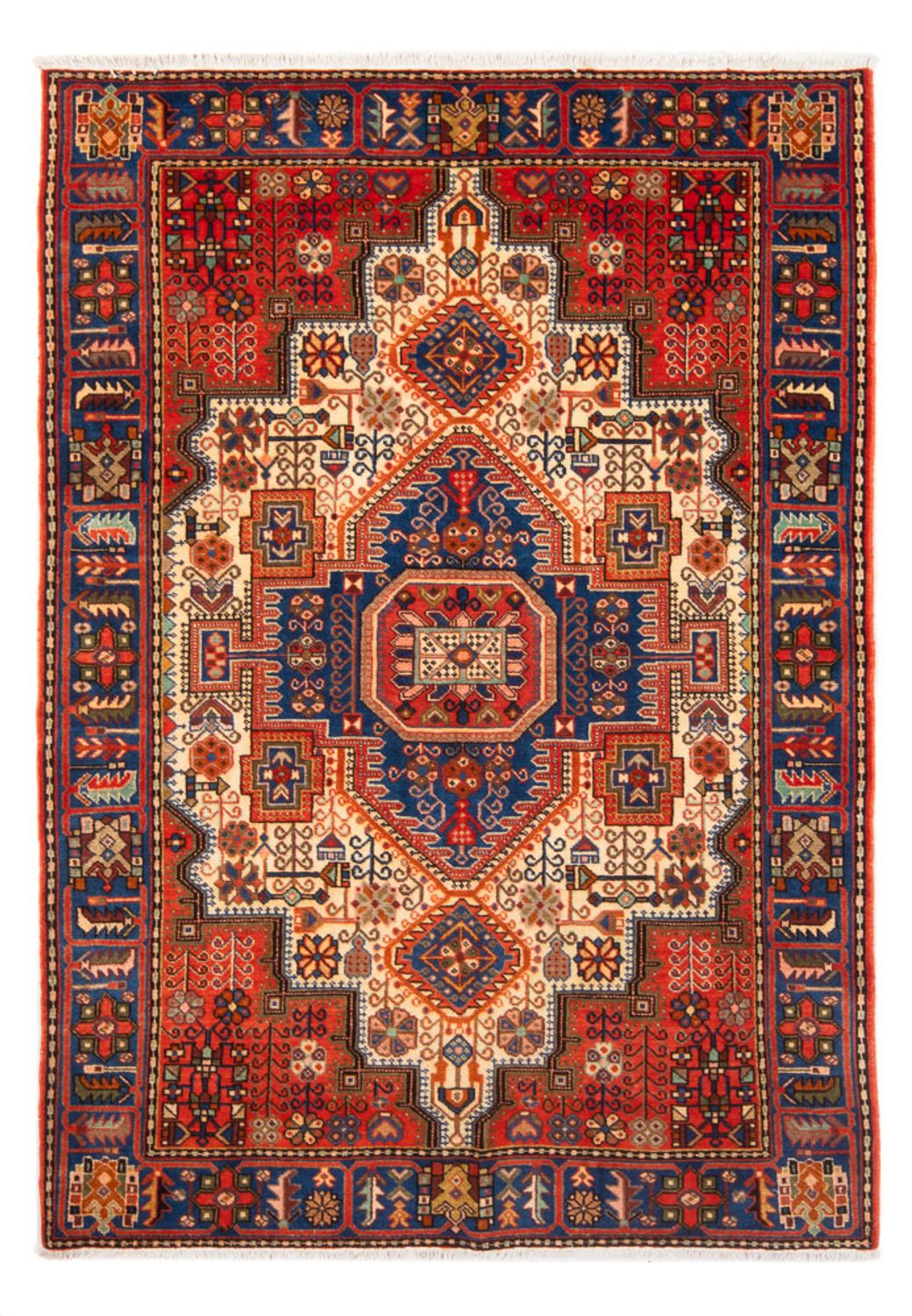 Perser Rug - Nomadic - 207 x 147 cm - light beige