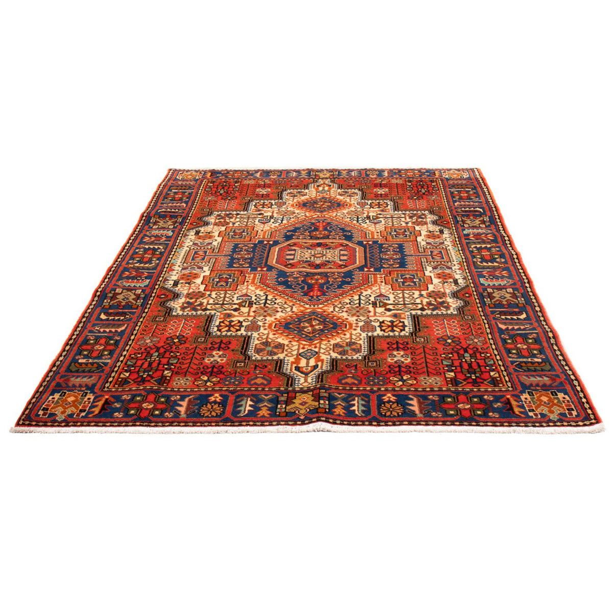 Perser Rug - Nomadic - 207 x 147 cm - light beige