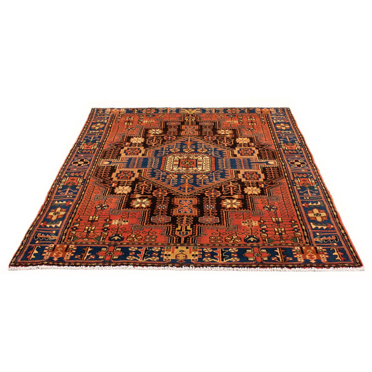 Perser Rug - Nomadic - 201 x 137 cm - blue