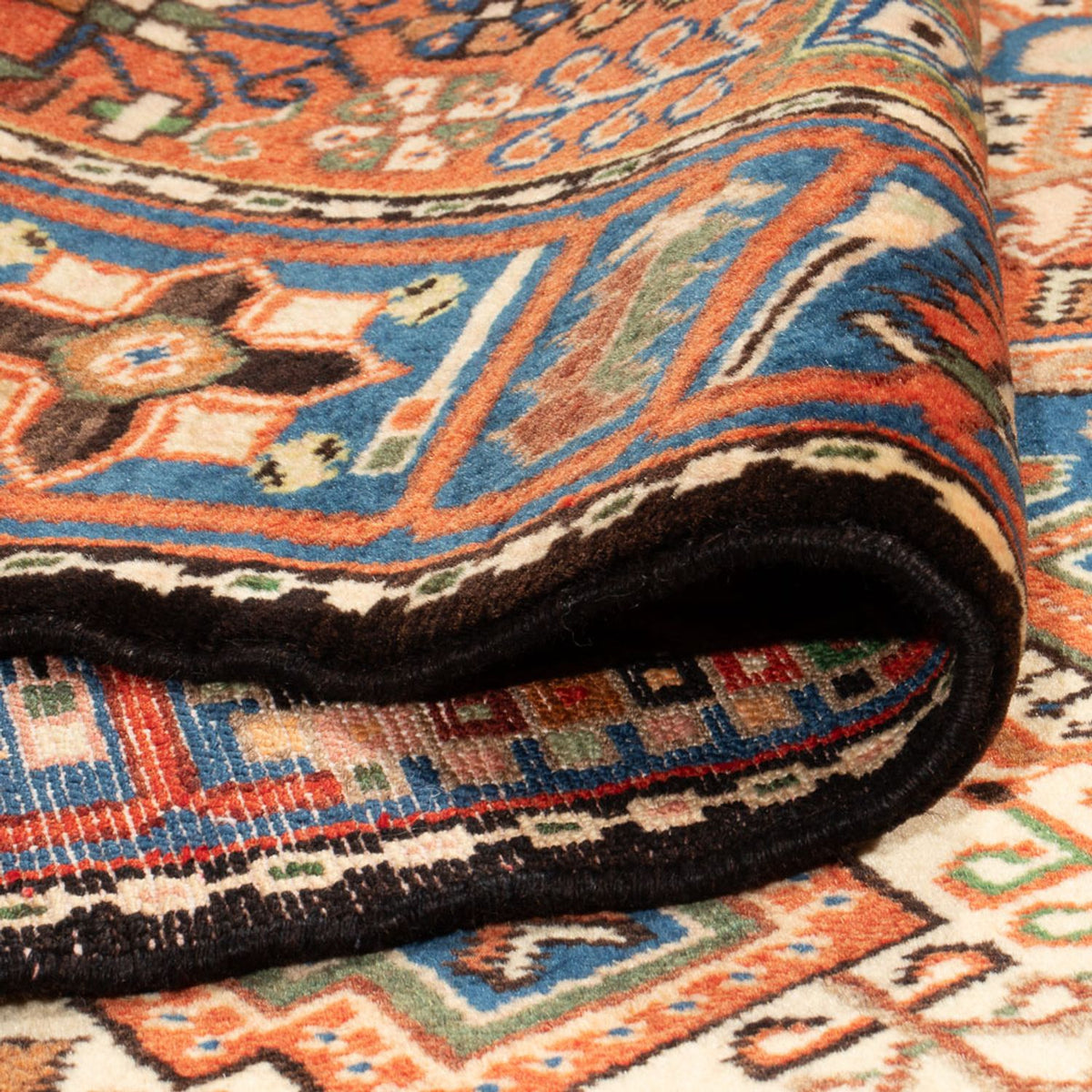 Perser Rug - Nomadic - 198 x 147 cm - light beige