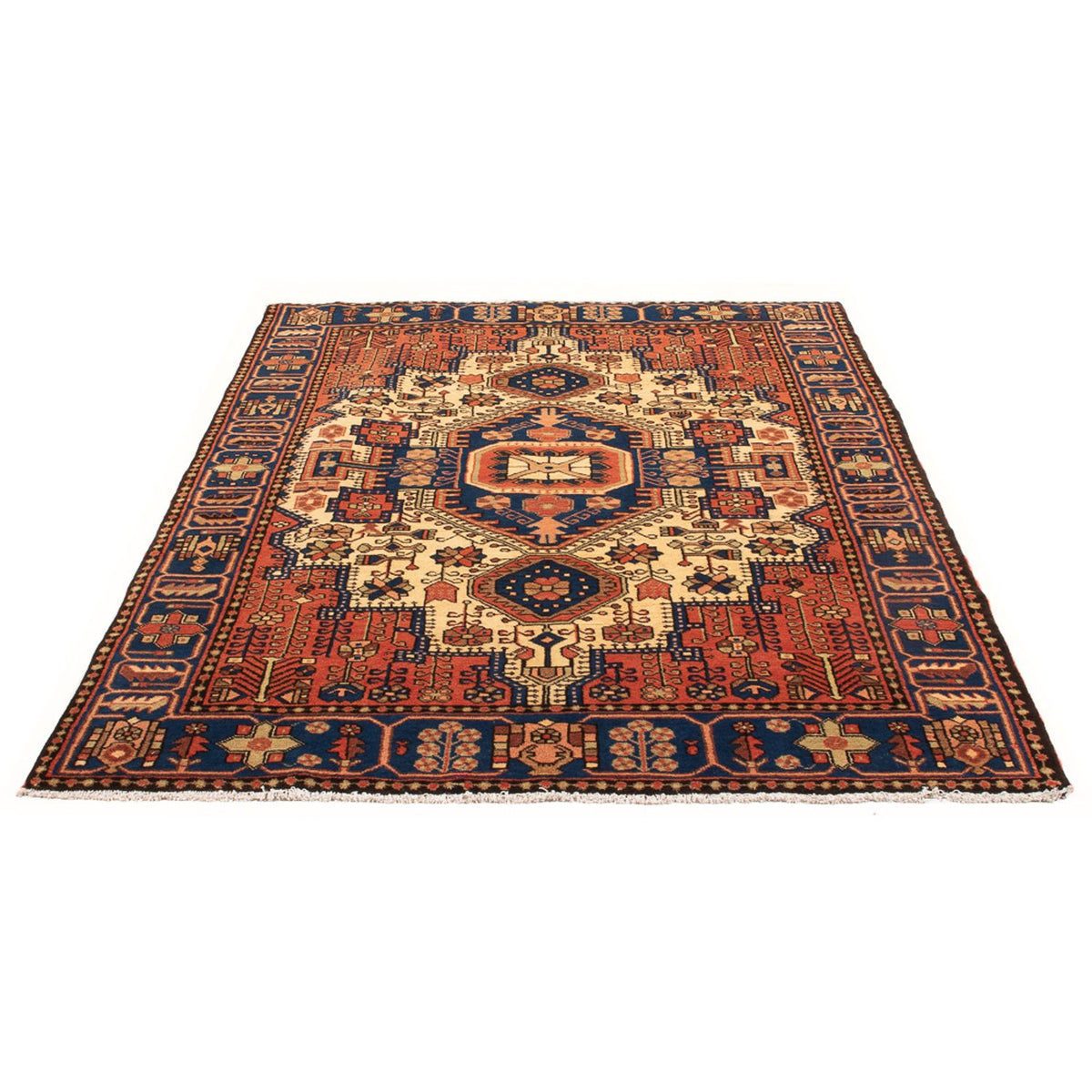 Perser Rug - Nomadic - 200 x 150 cm - light beige