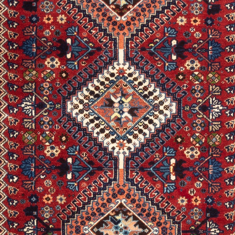 Runner Perser Rug - Nomadic - 218 x 76 cm - dark red