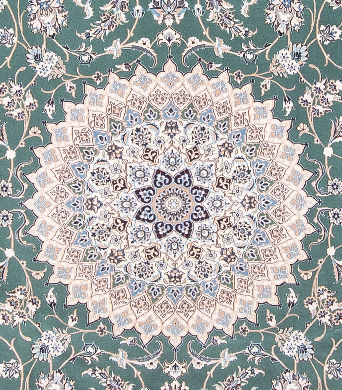 Perser Rug - Nain - Premium - 260 x 255 cm - green