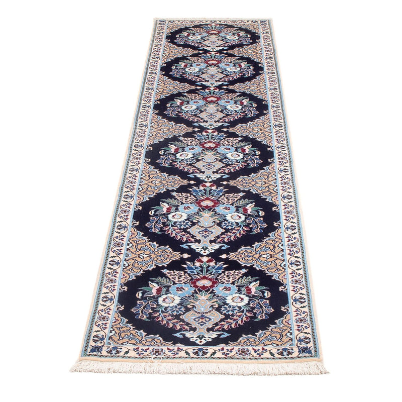 Runner Perser Rug - Nain - Premium - 228 x 48 cm - dark blue