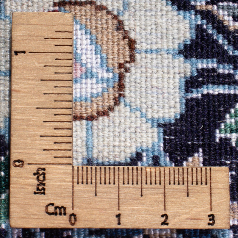 Runner Perser Rug - Nain - Premium - 228 x 48 cm - dark blue