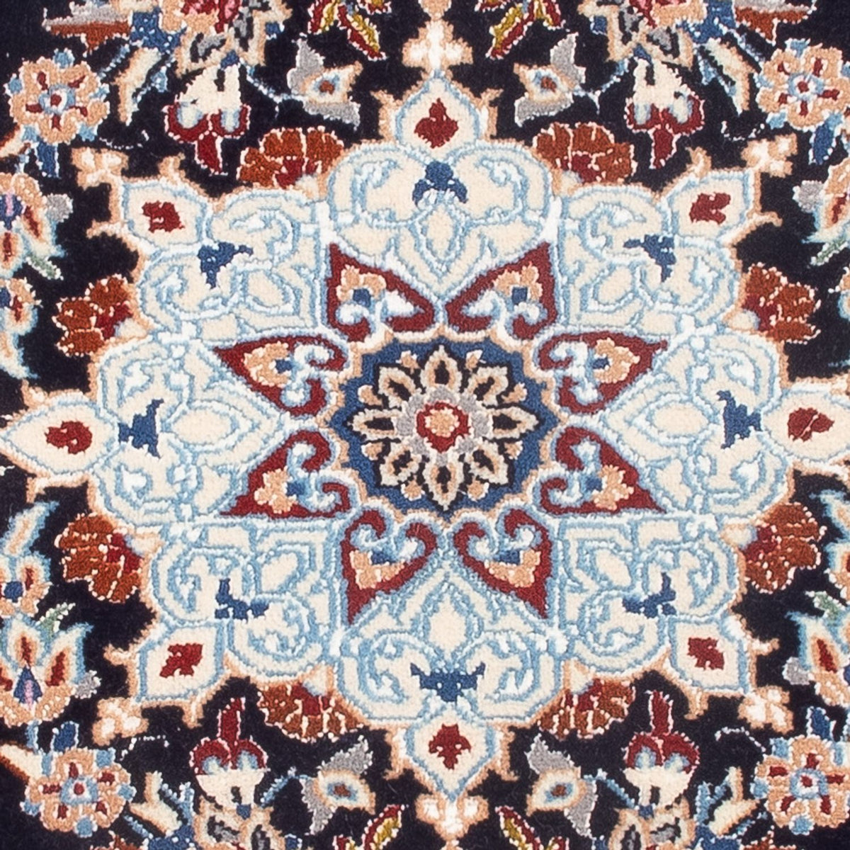 Perser Rug - Nain - Premium - 75 x 50 cm - light blue