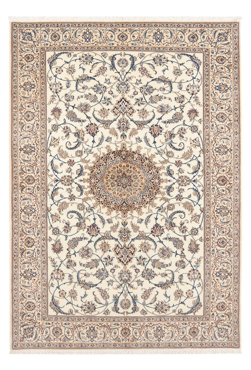 Perser Rug - Nain - Premium - 203 x 127 cm - light beige