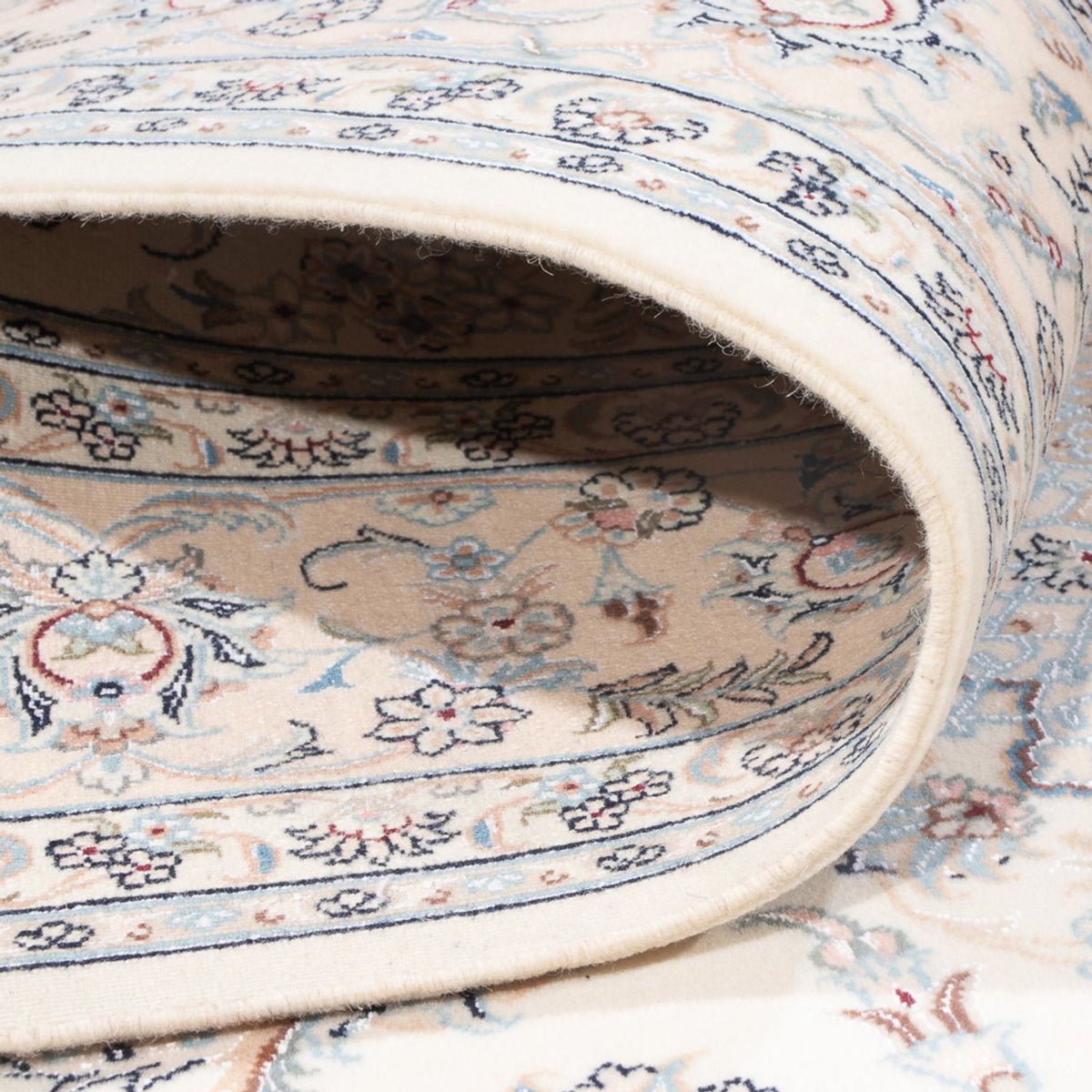 Perser Rug - Nain - Premium - 238 x 170 cm - light blue