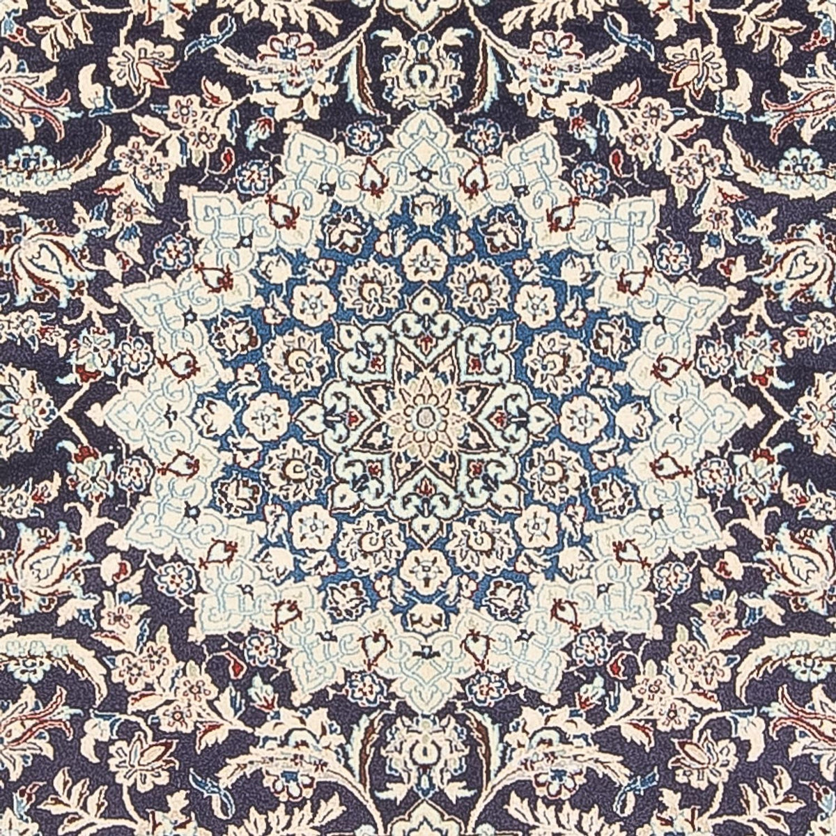 Perser Rug - Nain - Premium - 195 x 130 cm - dark blue