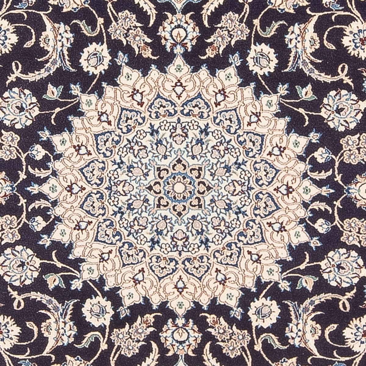 Perser Rug - Nain - Premium - 200 x 130 cm - dark blue