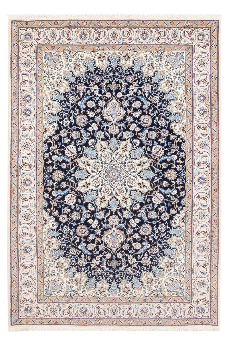Perser Rug - Nain - Premium - 198 x 130 cm - dark blue