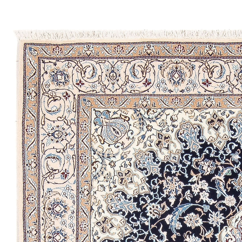 Perser Rug - Nain - Premium - 198 x 130 cm - dark blue