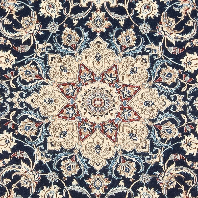 Perser Rug - Nain - Premium - 196 x 133 cm - dark blue